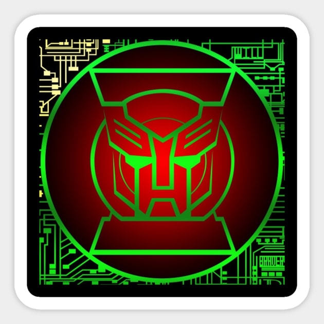 GREEN LANTERN AUTOBOT Sticker by x3rohour